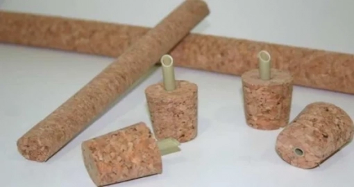 Agglomerated cork bars